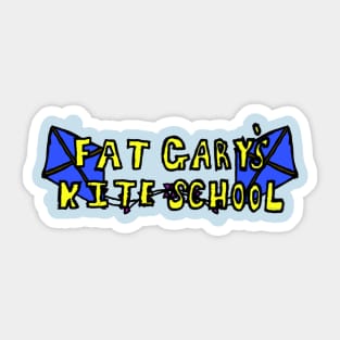 Fat Gary's Kite School Sticker